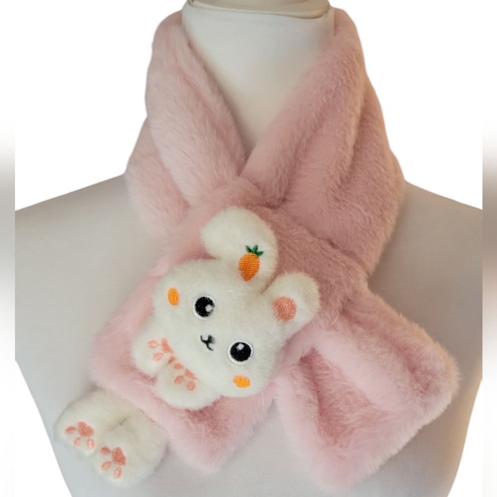 PLUSH BUNNY SCARF